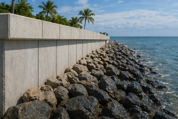 How Can Ignoring Minor Sea Wall Repair Needs Lead To Total Property Loss?